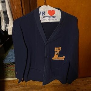 Ralph Lauren Dark Blue Sport Coat with Logo